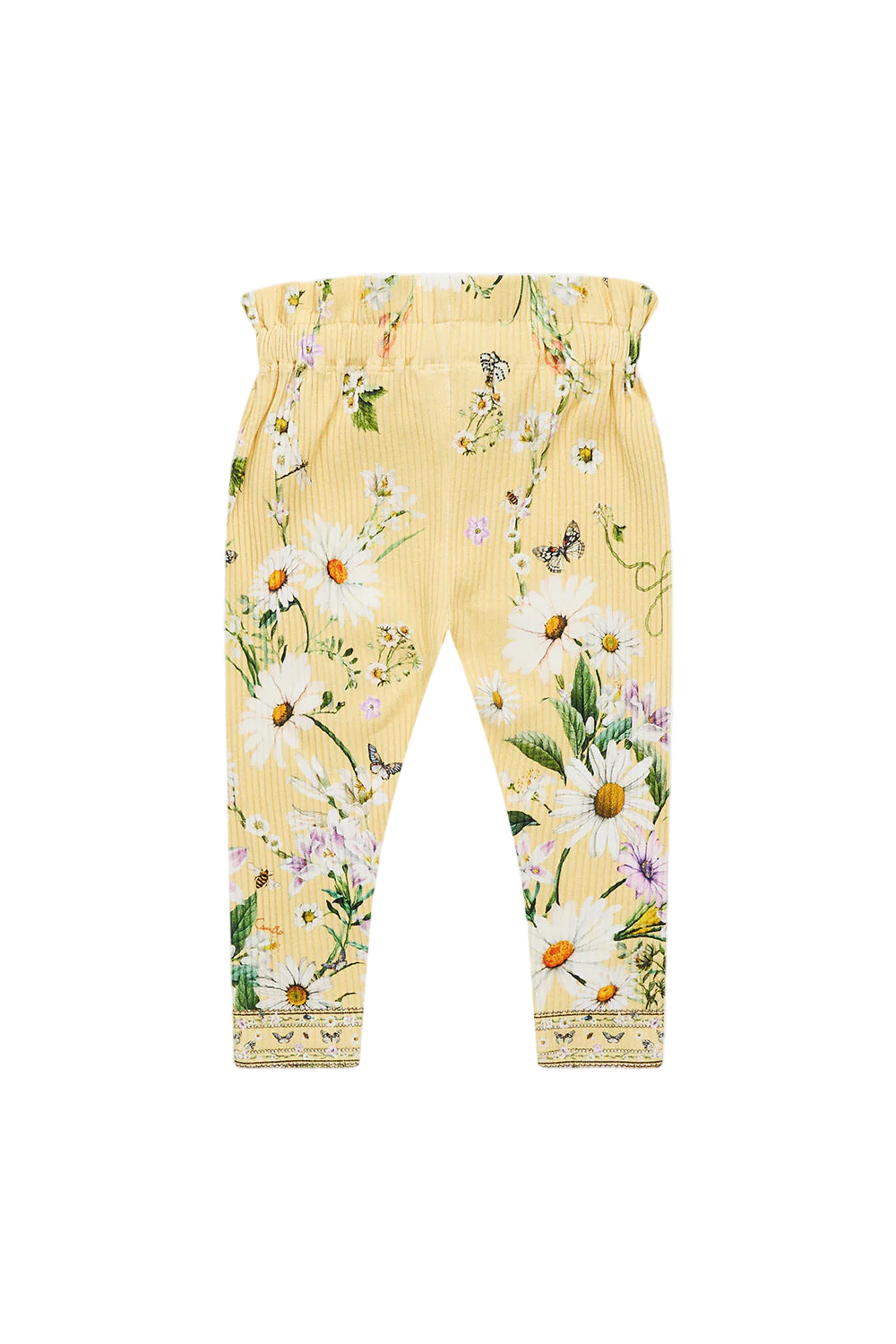 Daisy Chains Babies Ruffled Rib Leggings
