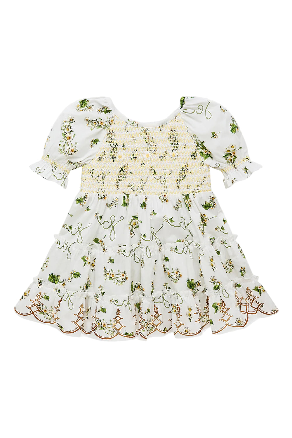 Daisy Chains Babies Tiered Puff Dress