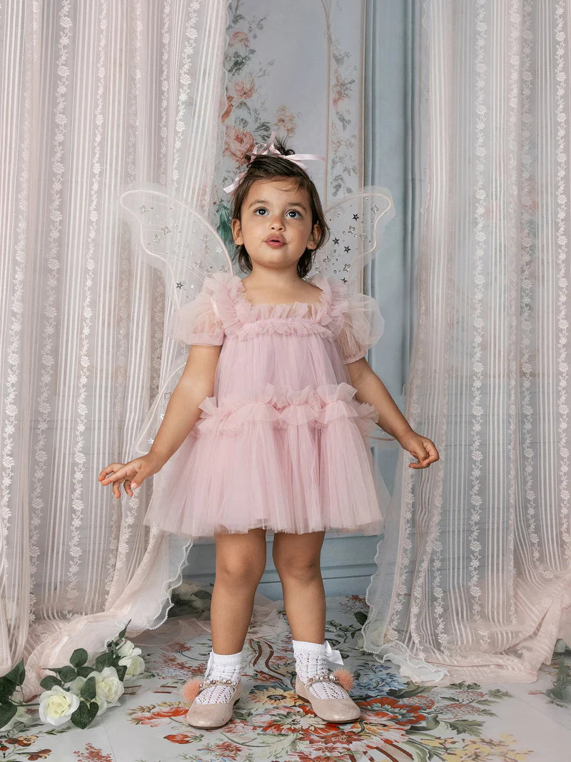 Bebe Fraisier Tulle Dress