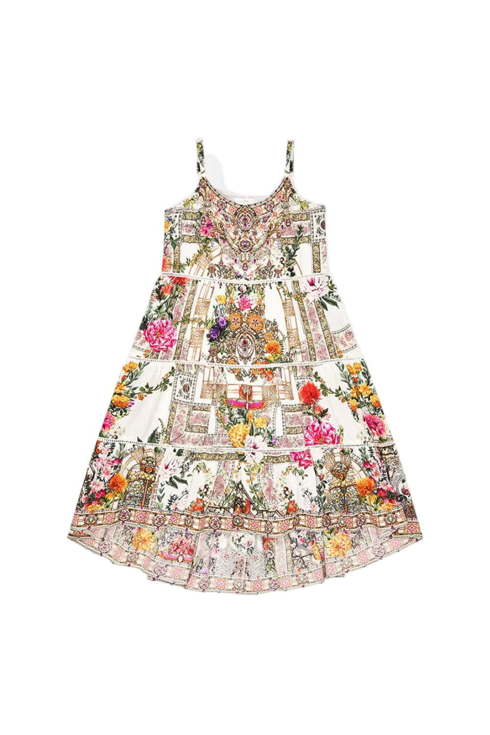 Egyptian Rose High Low Dress 4-10
