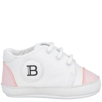 Leather Mini Sneakers Balmain