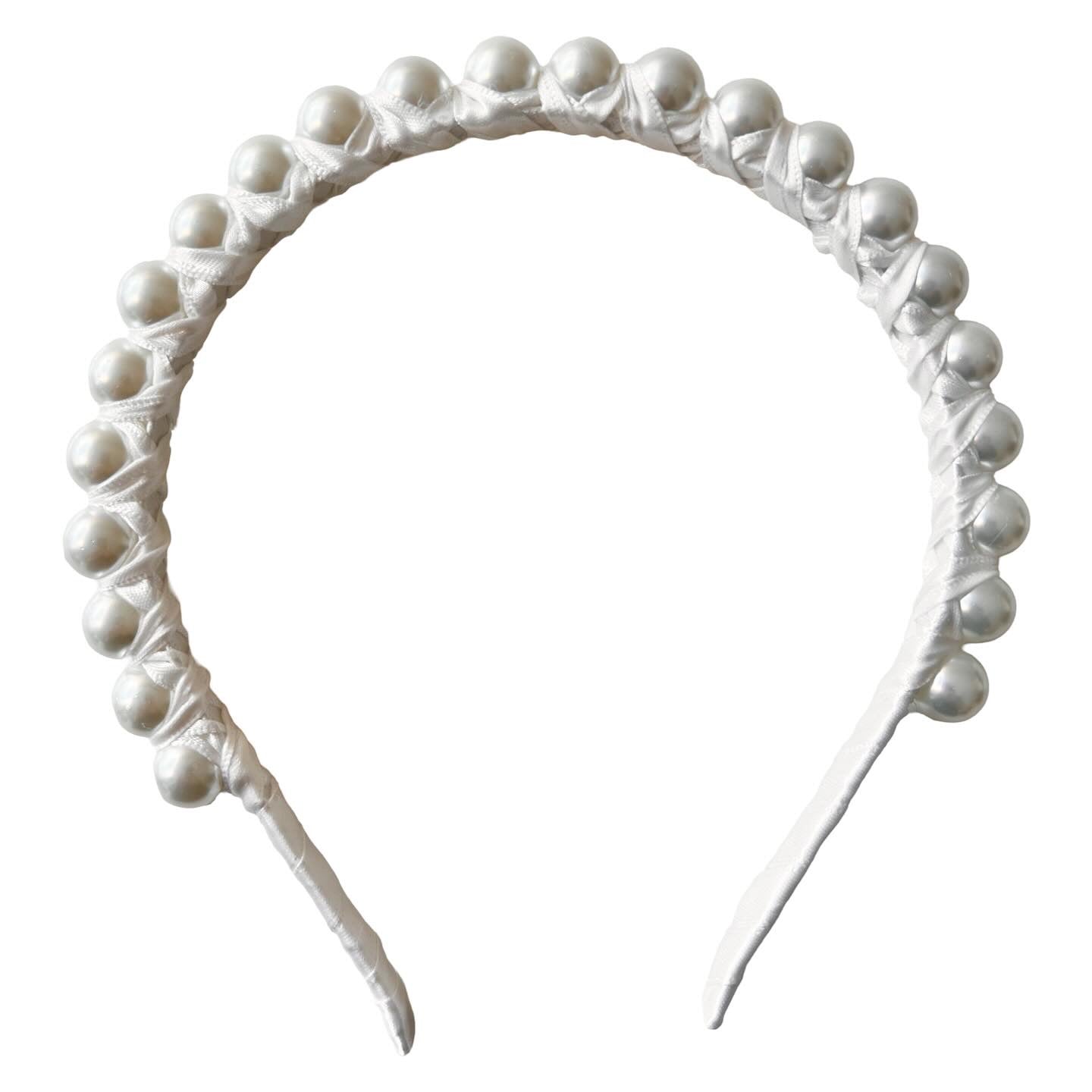 Pearl Headband Child by petalsINK