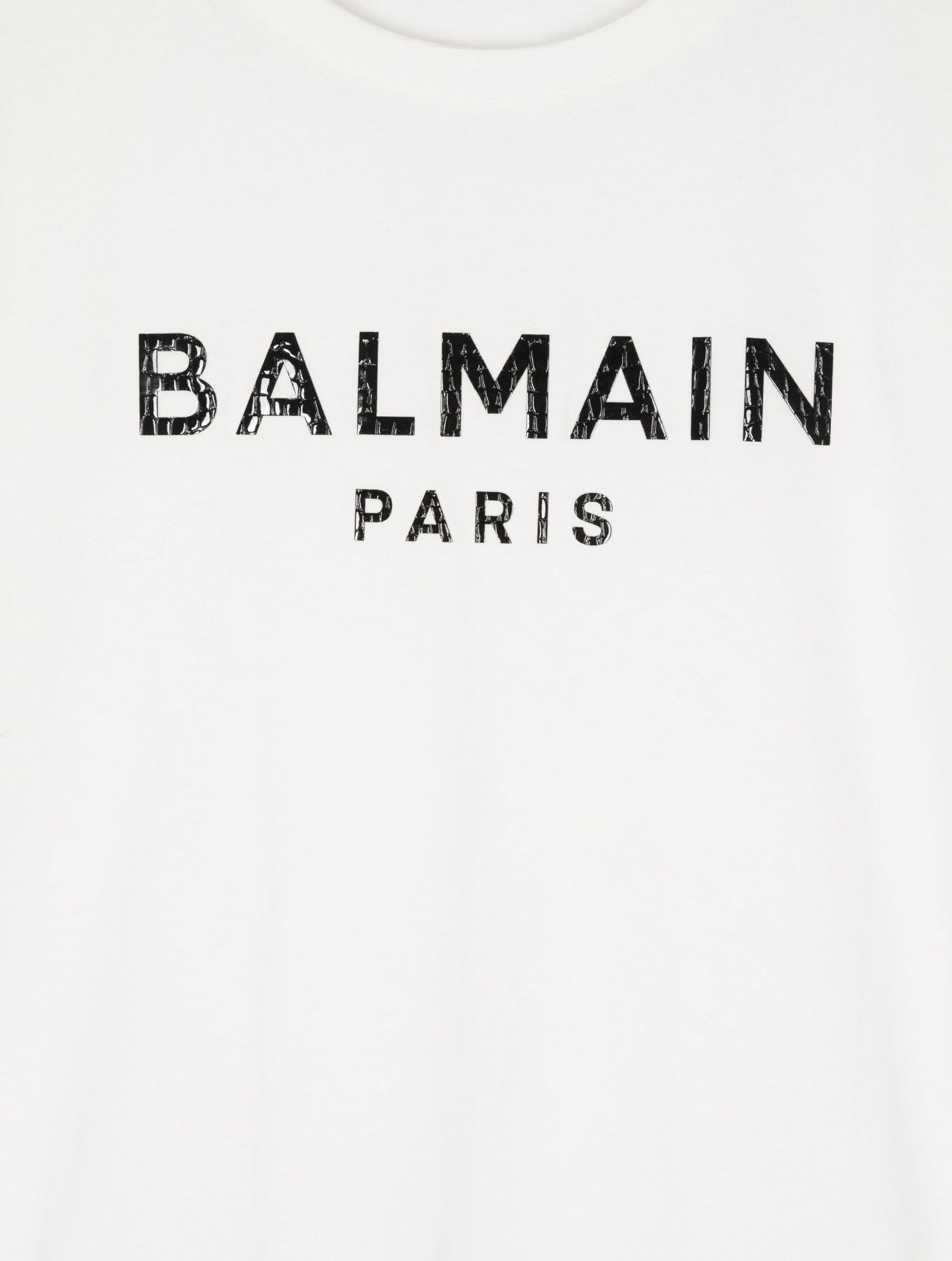 Metalic Effect T-Shirt Balmain