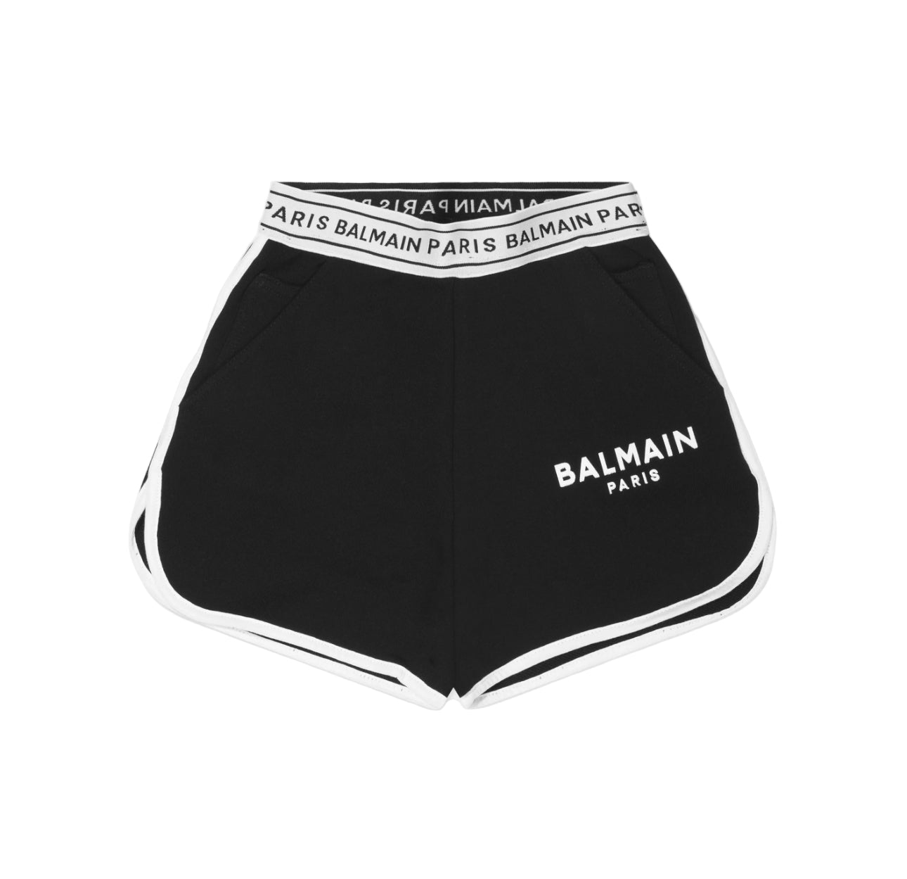Cotton Logo Shorts