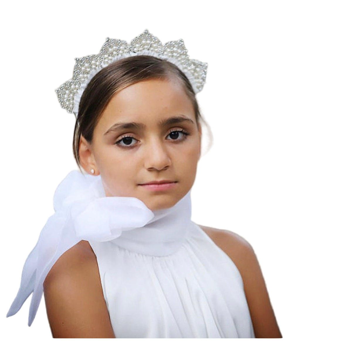 Organza Bow Blouse Child by petalsINK