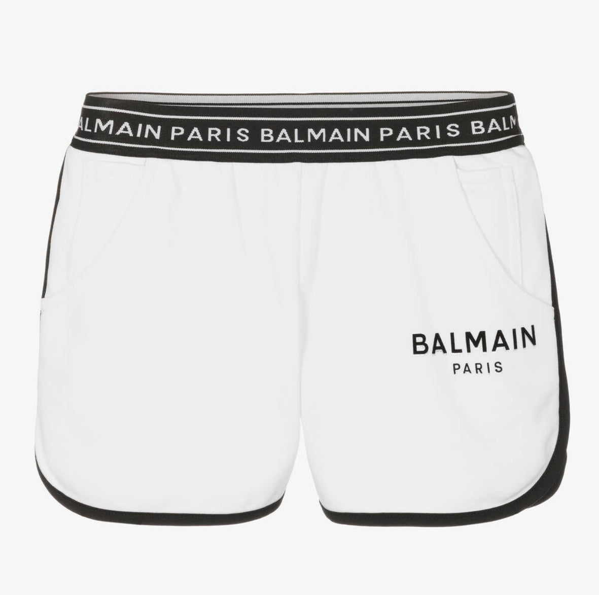 Cotton Logo Shorts