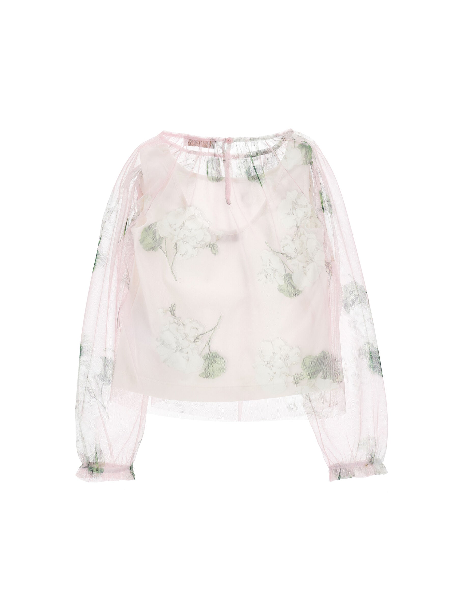Tulle Blouse Monnalisa