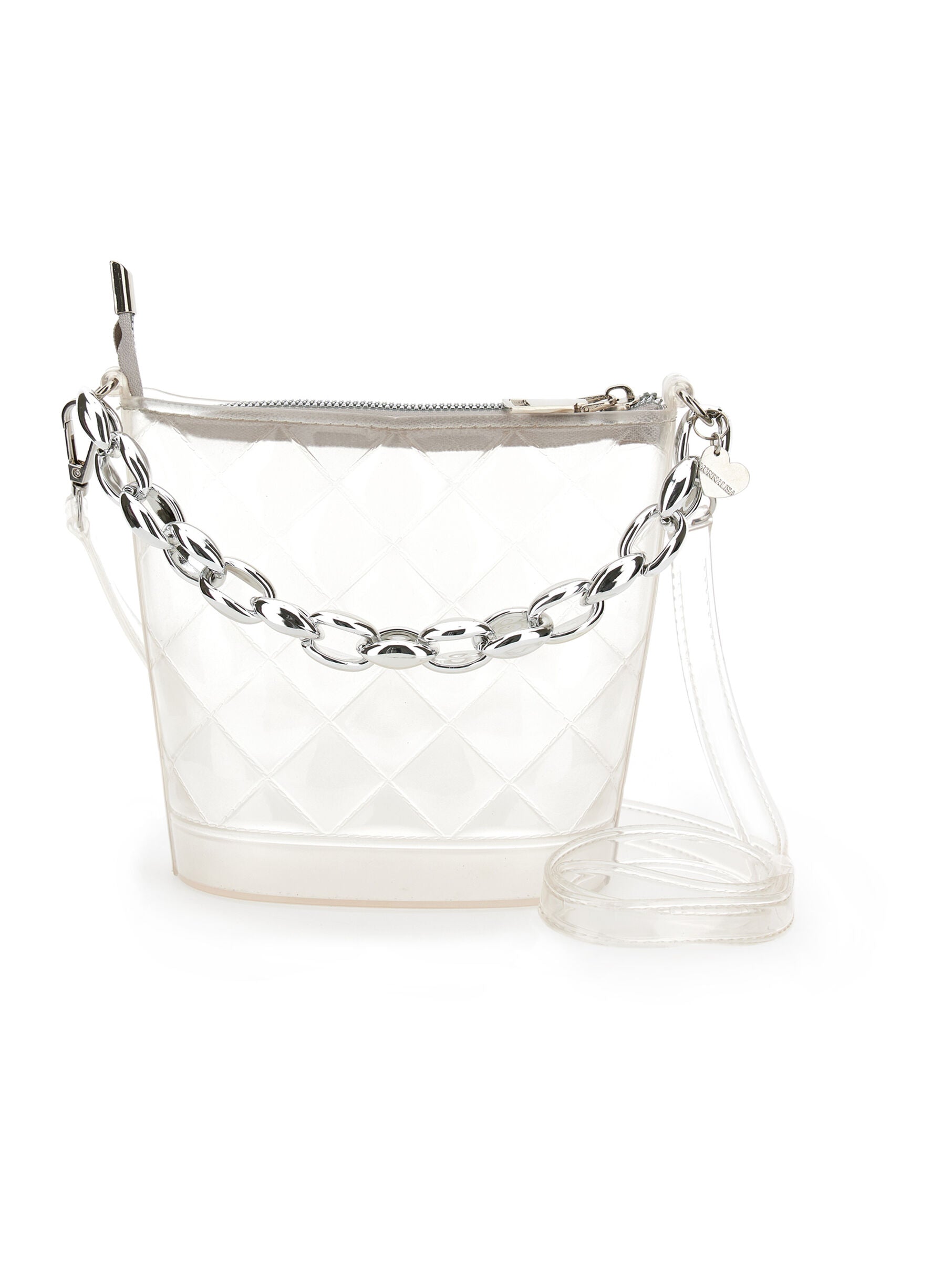 Quilted PVC Bucket Bag