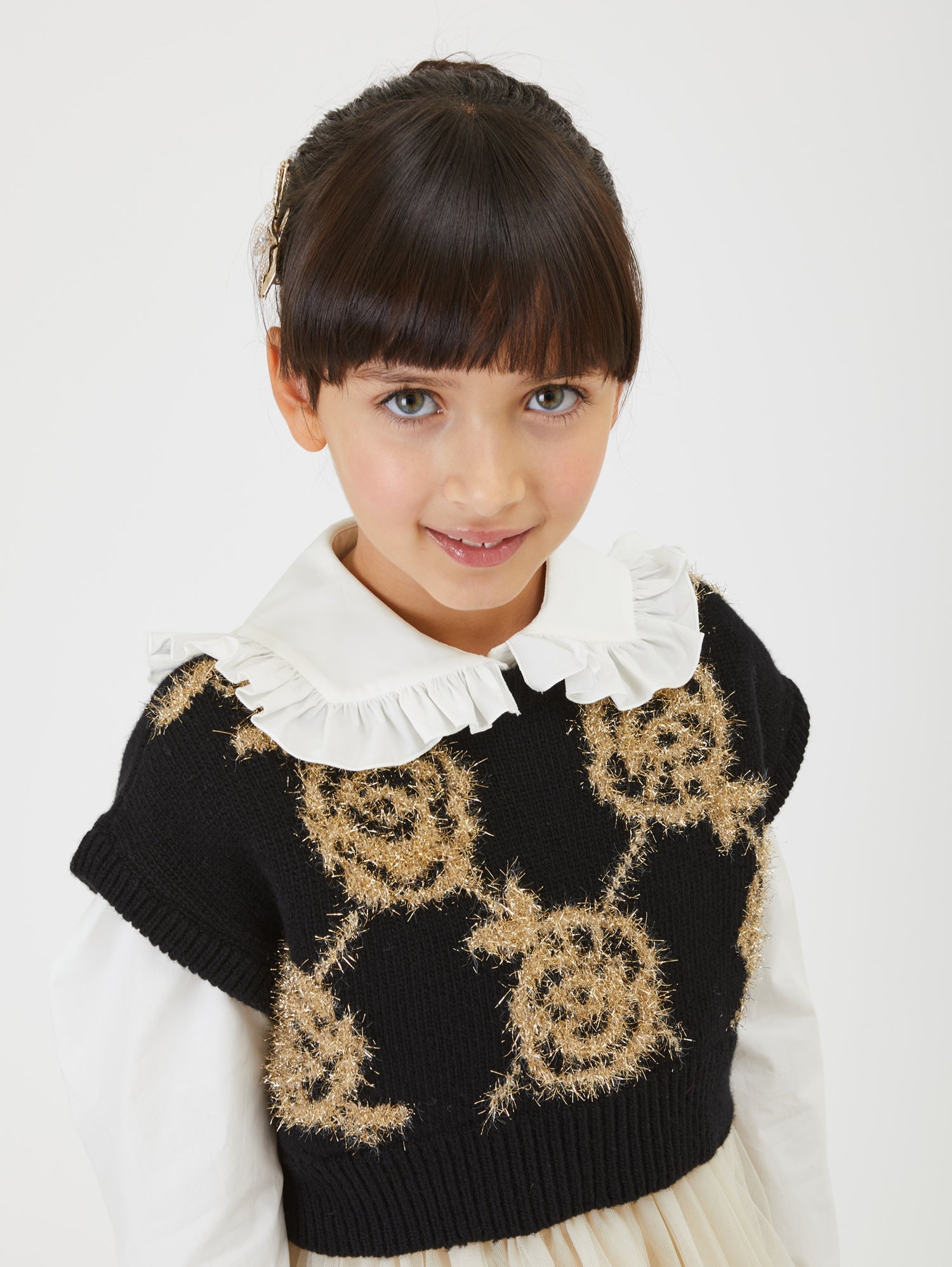 Ruffle shirt Monnalisa