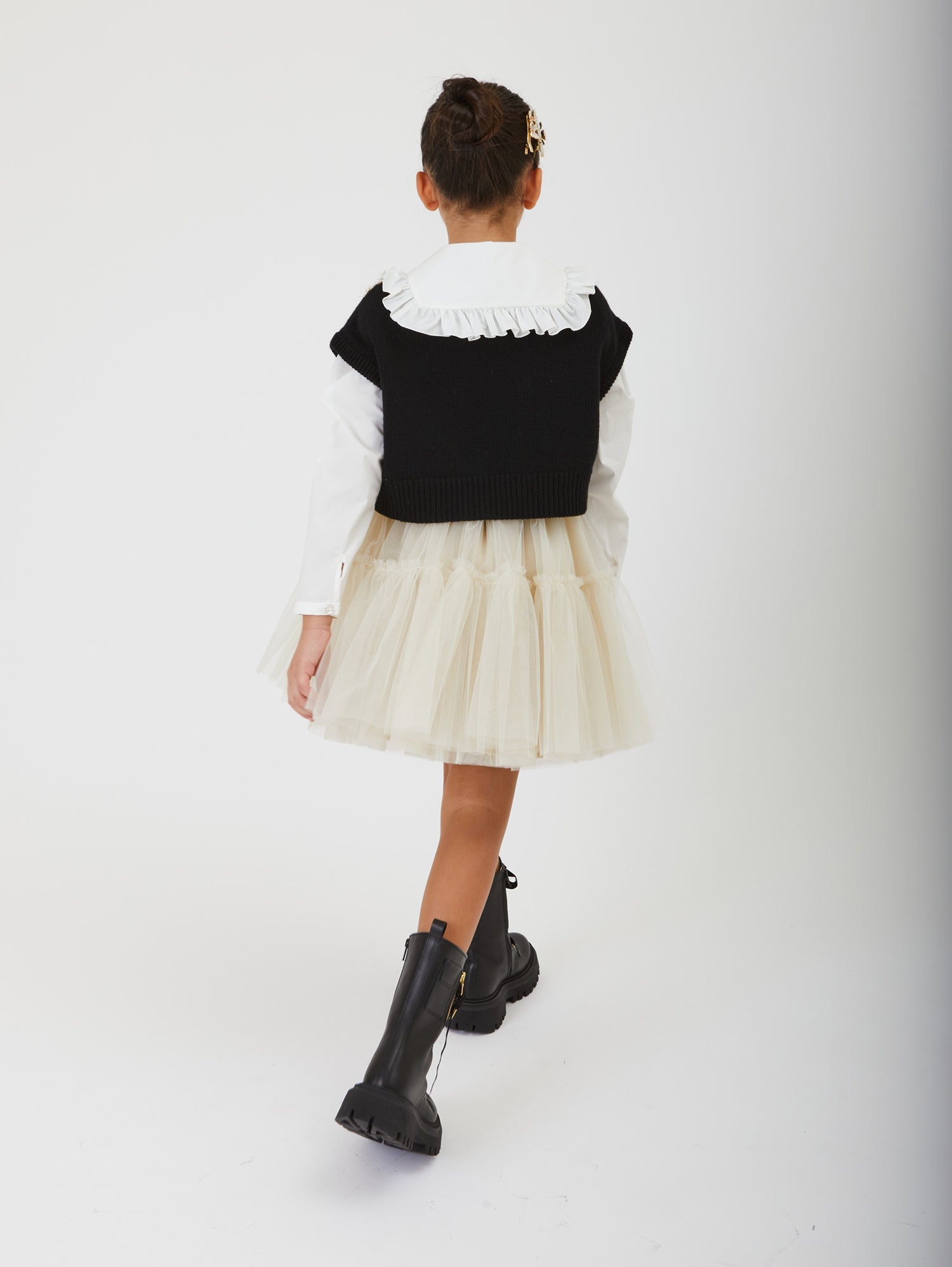 Ruffle shirt Monnalisa