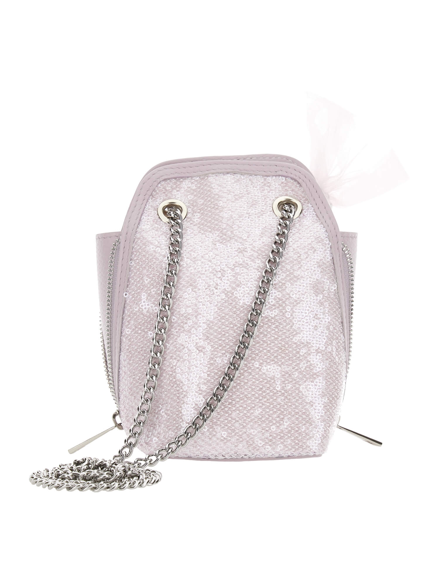 Chic Borsa Paillettes Maglia Monnalisa