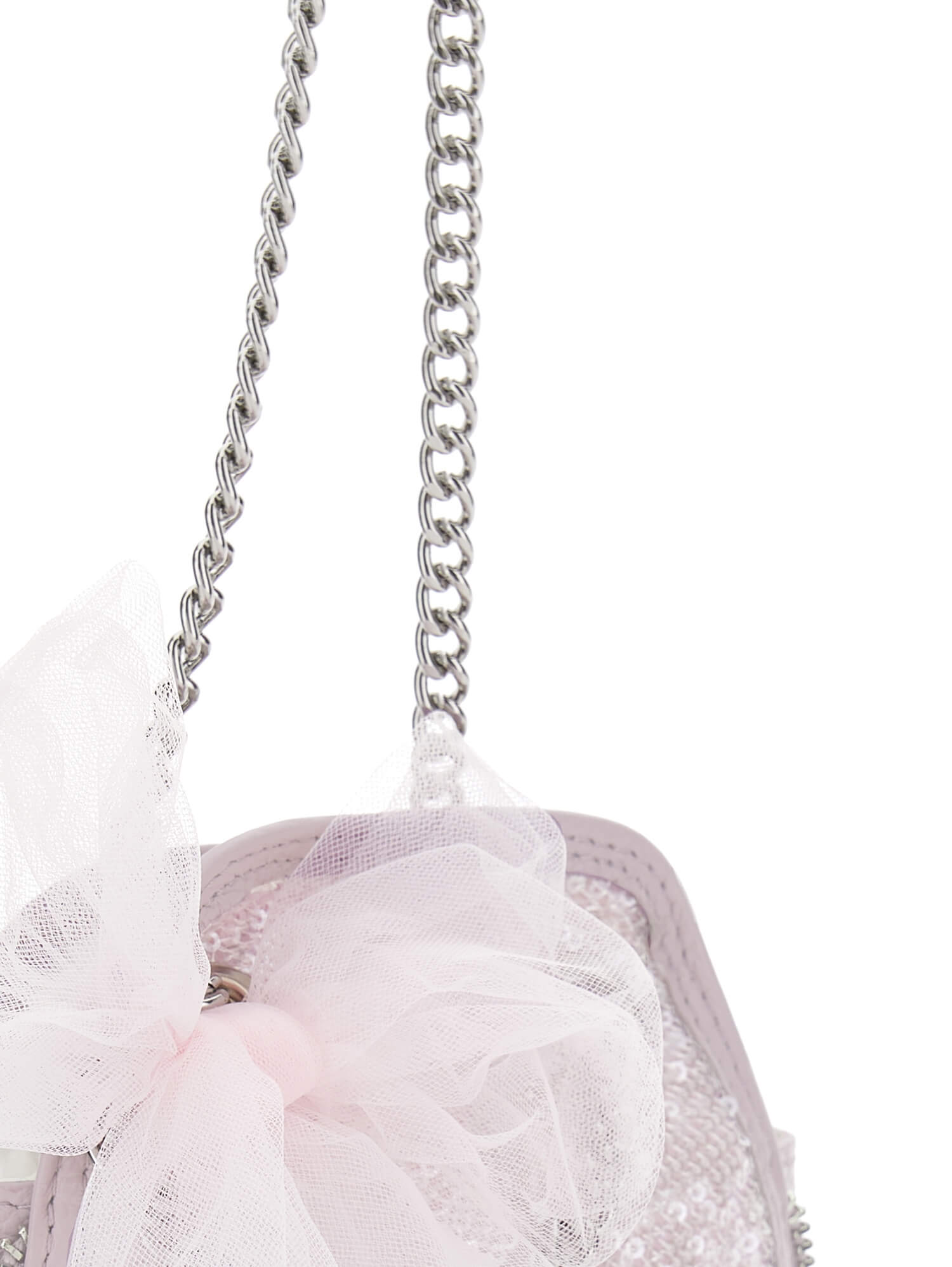 Chic Borsa Paillettes Maglia Monnalisa