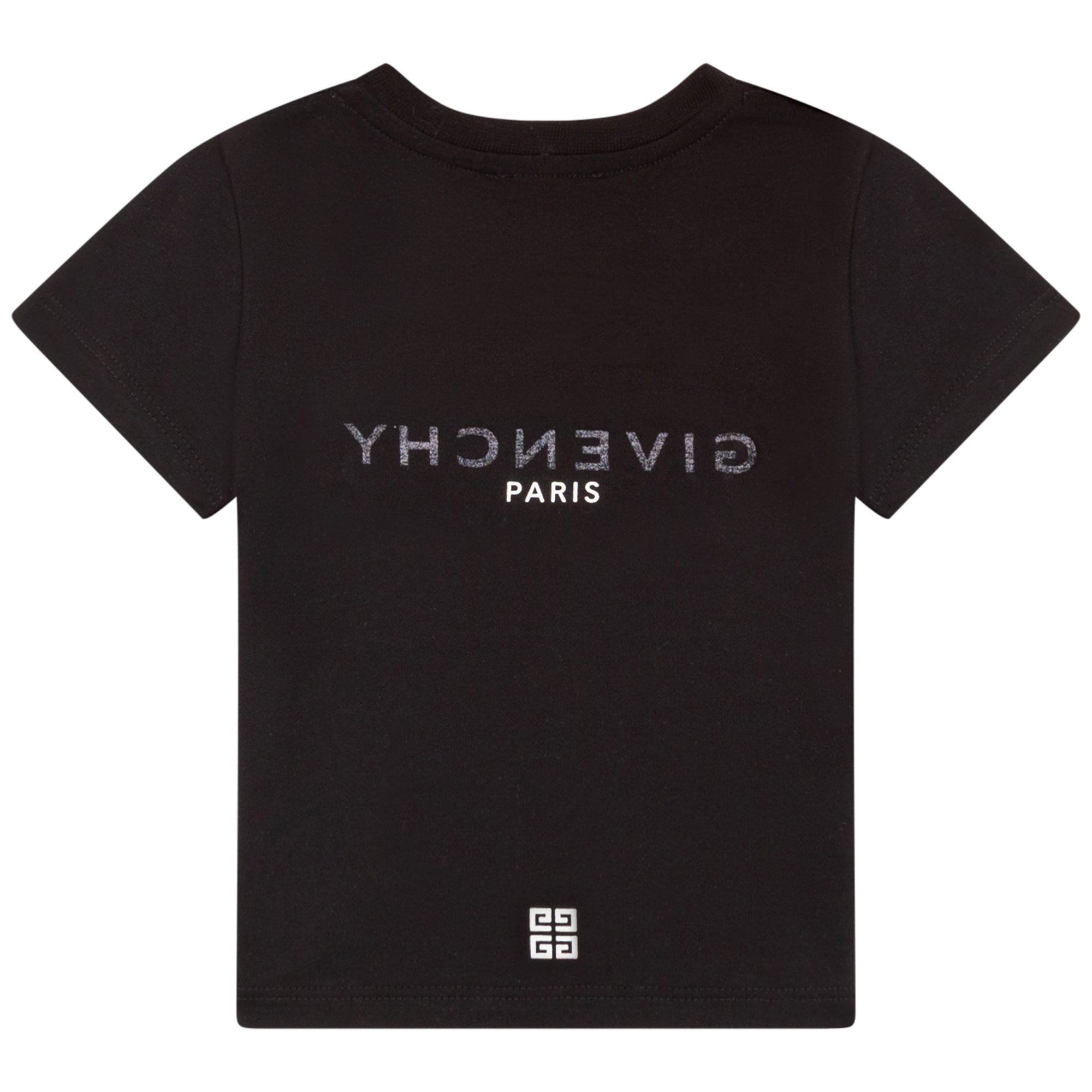 Reversed Print Cotton Tee