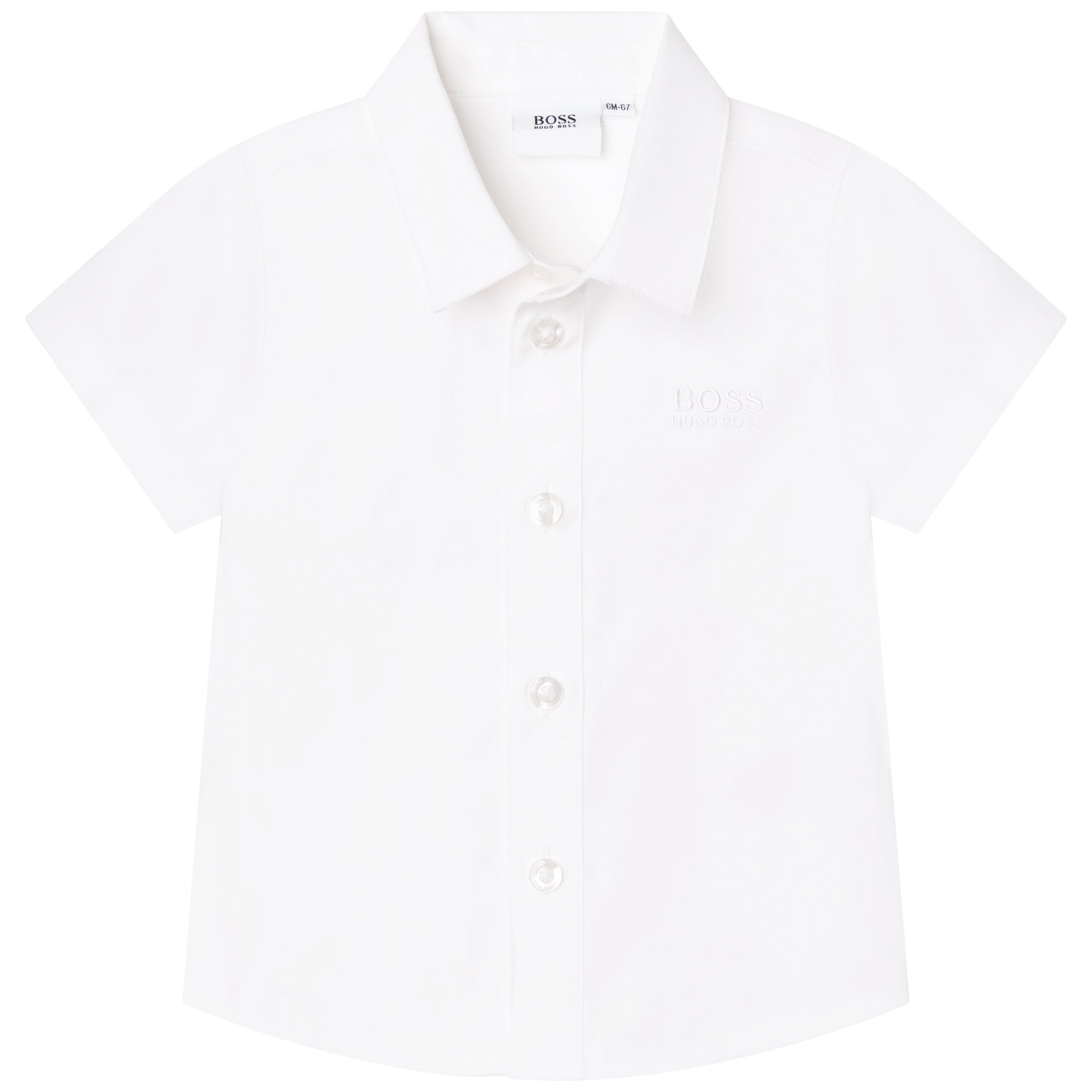 Short Sleeve Boss Shirt Hugo Boss