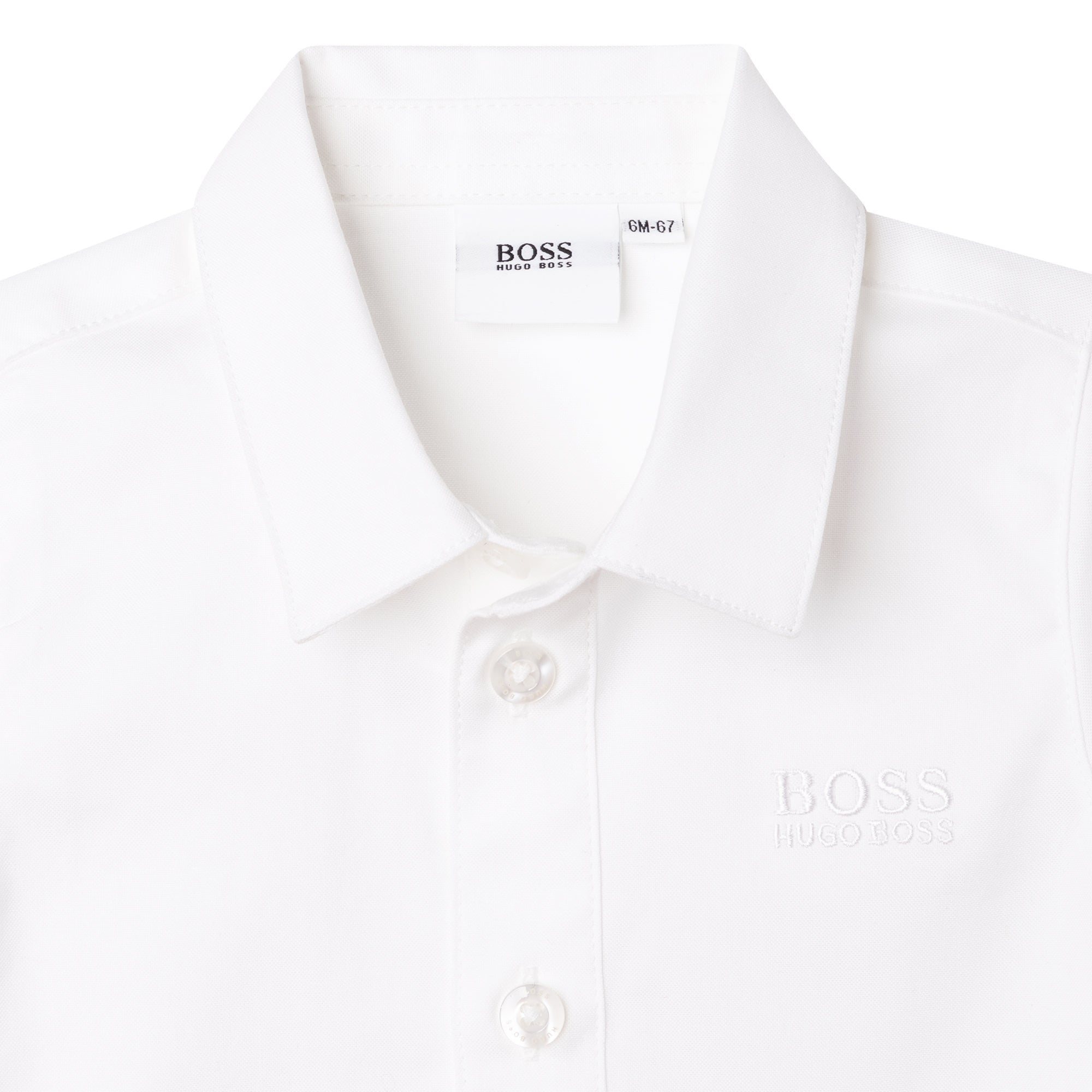 Short Sleeve Boss Shirt Hugo Boss