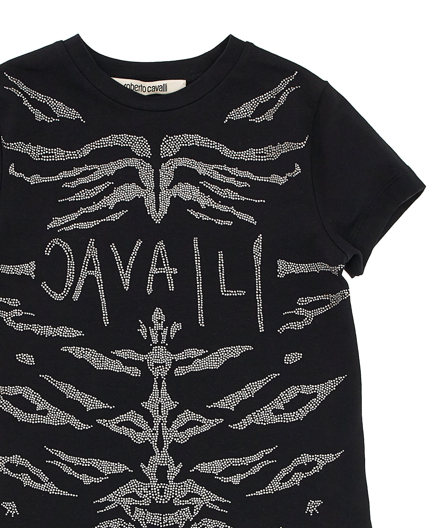 Roberto Cavalli Girl Jersey Tshirt Hotfix