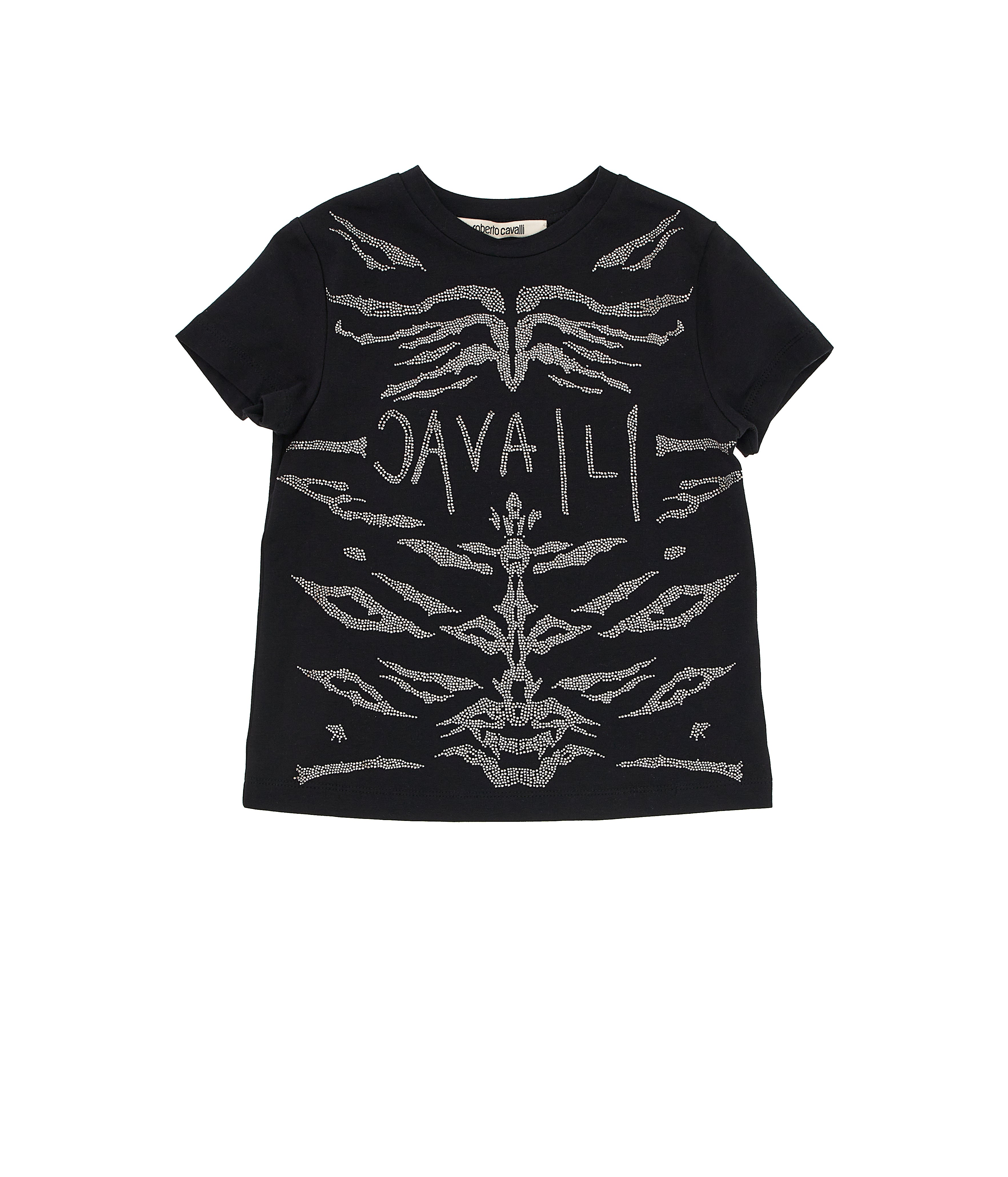 Roberto Cavalli Girl Jersey Tshirt Hotfix