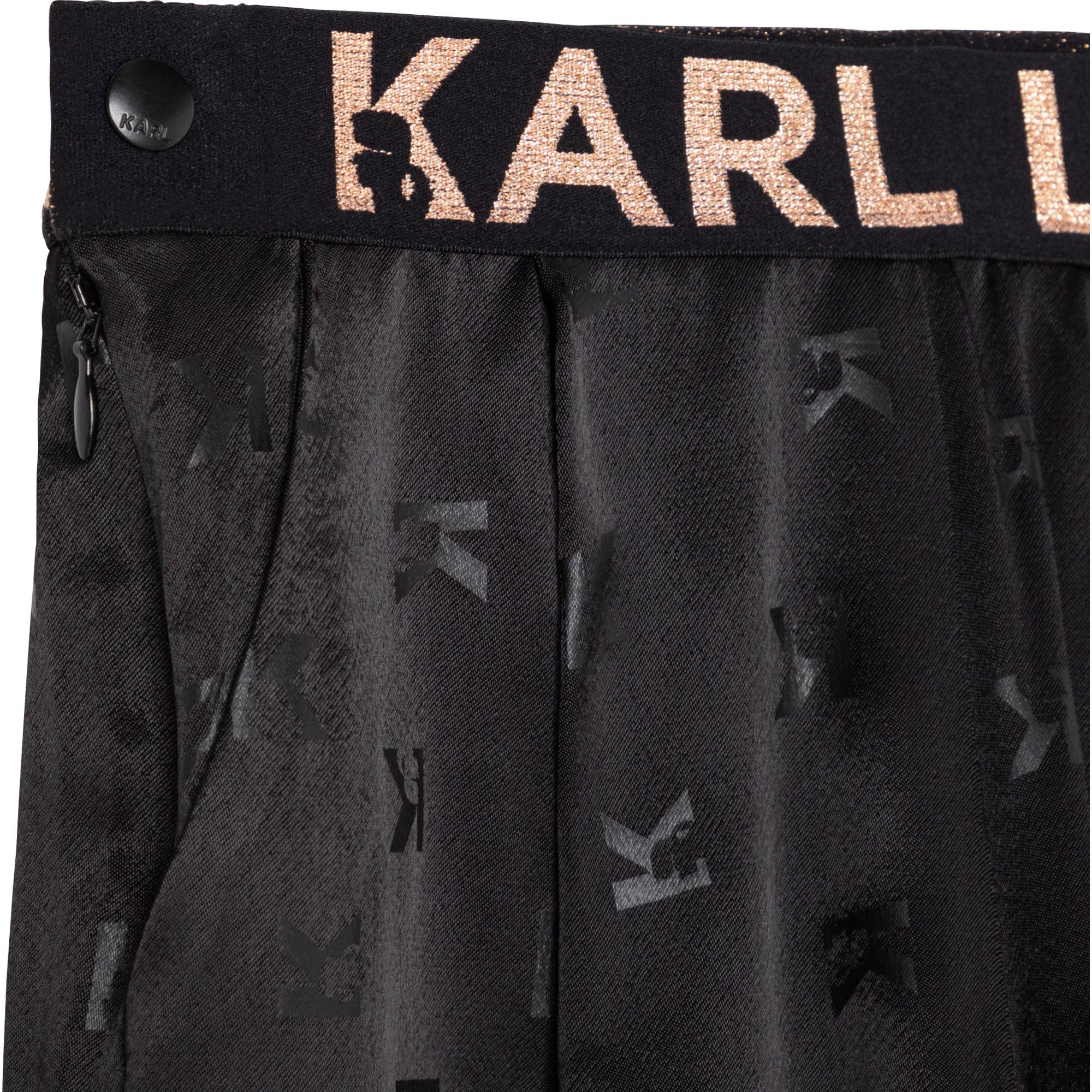 Designer Logo Print Culottes for Girls | Schools Out