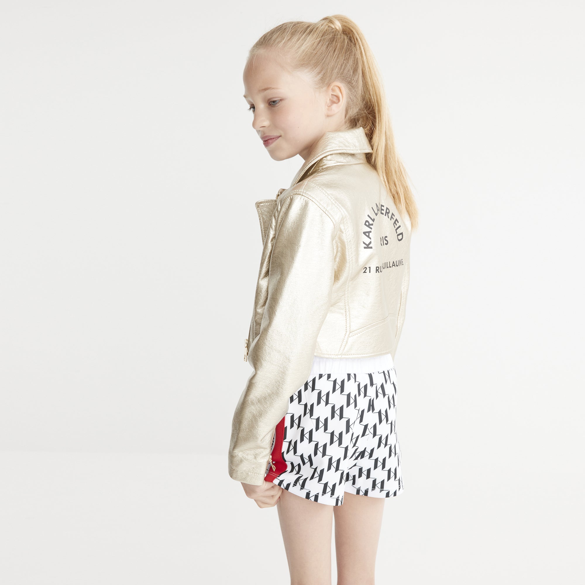 Monogram Short Karl Lagerfeld Kids