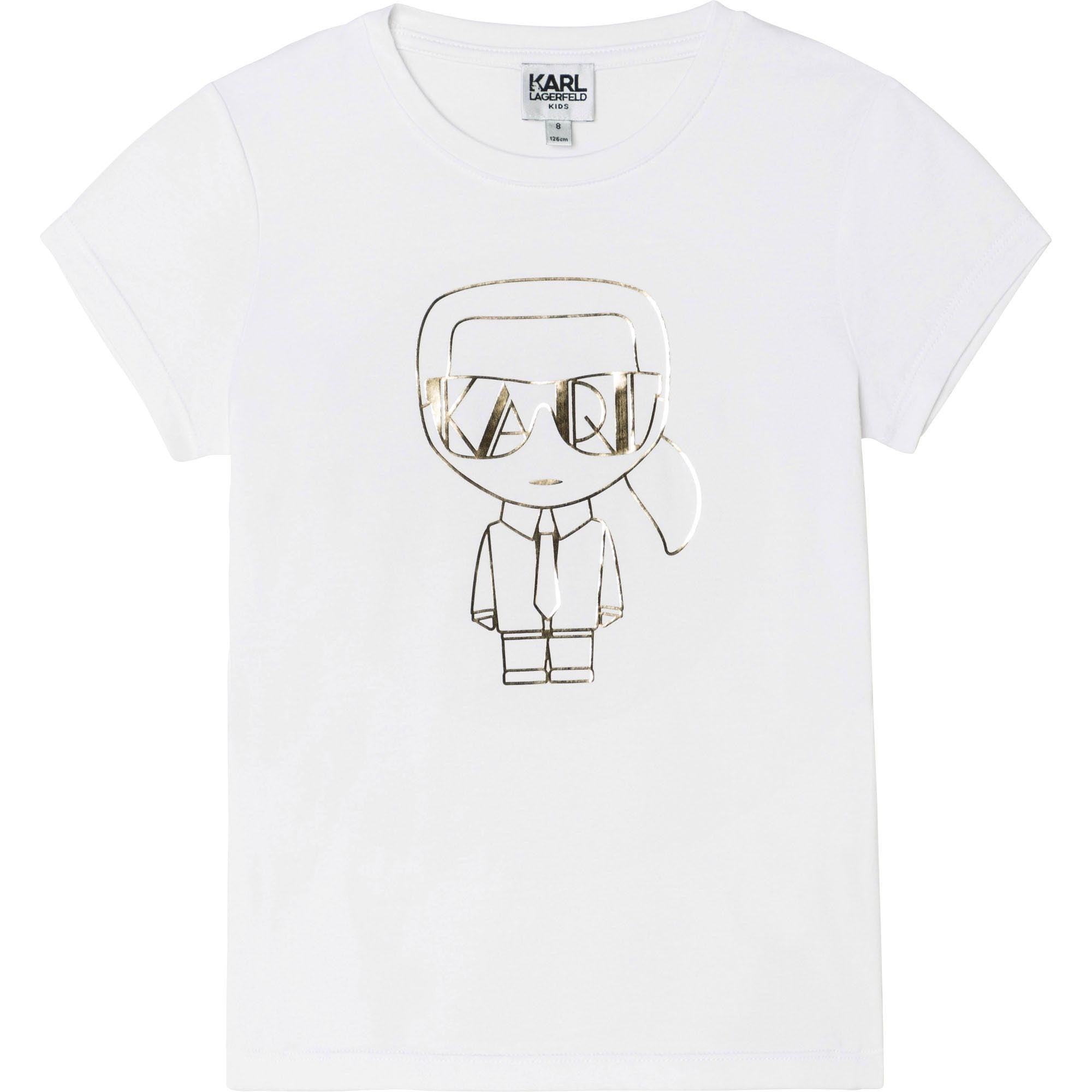 Karl Lagerfeld Kids Short Sleeves Tee-Shirt