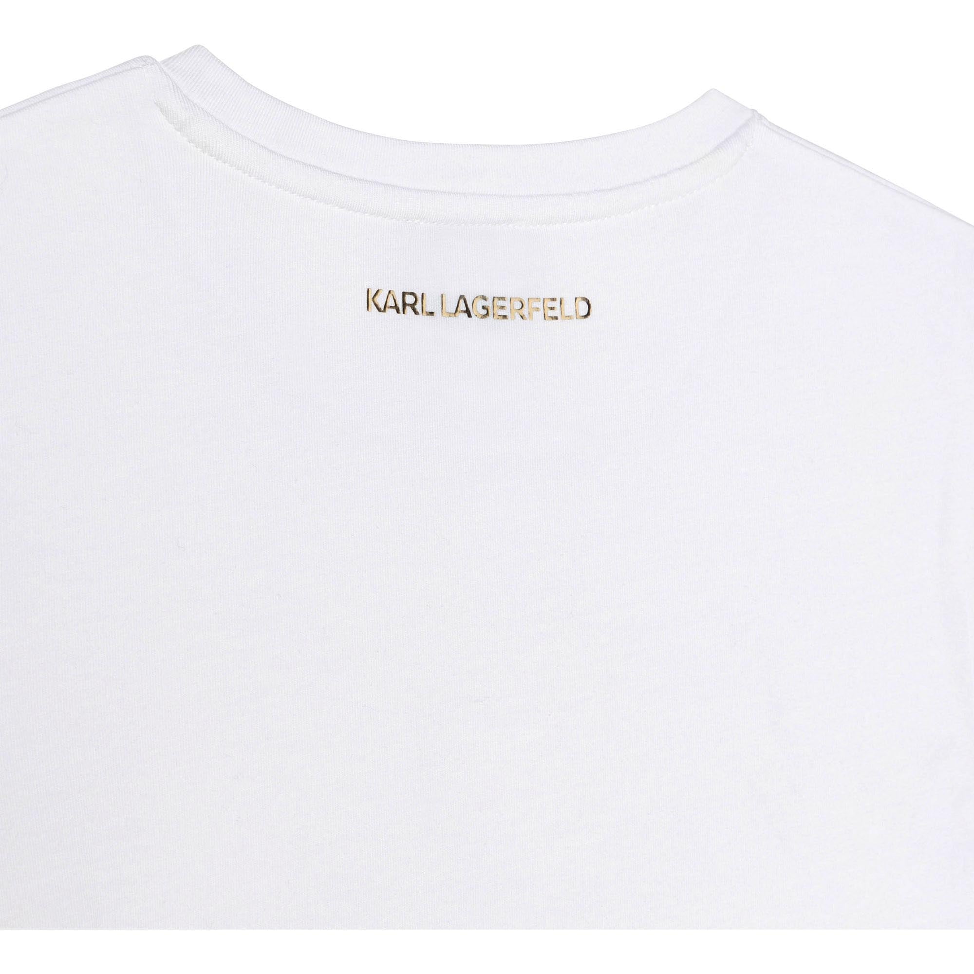 Karl Lagerfeld Kids Short Sleeves Tee-Shirt
