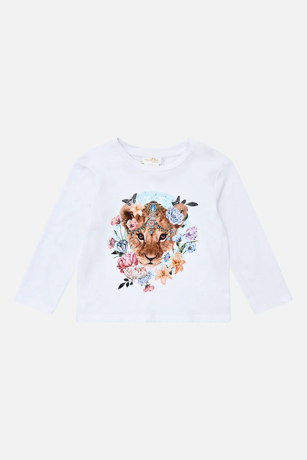 Floral Long Sleeve Top 4-10