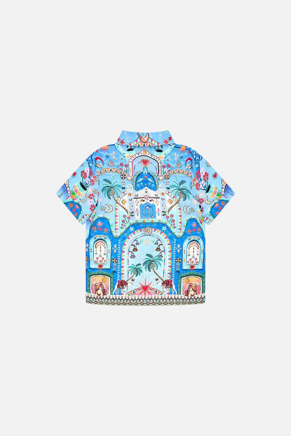 A Painted Village Boys Short Sleeve Shirt