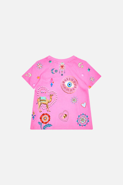Rainbow Roads Kids Raglan Tee