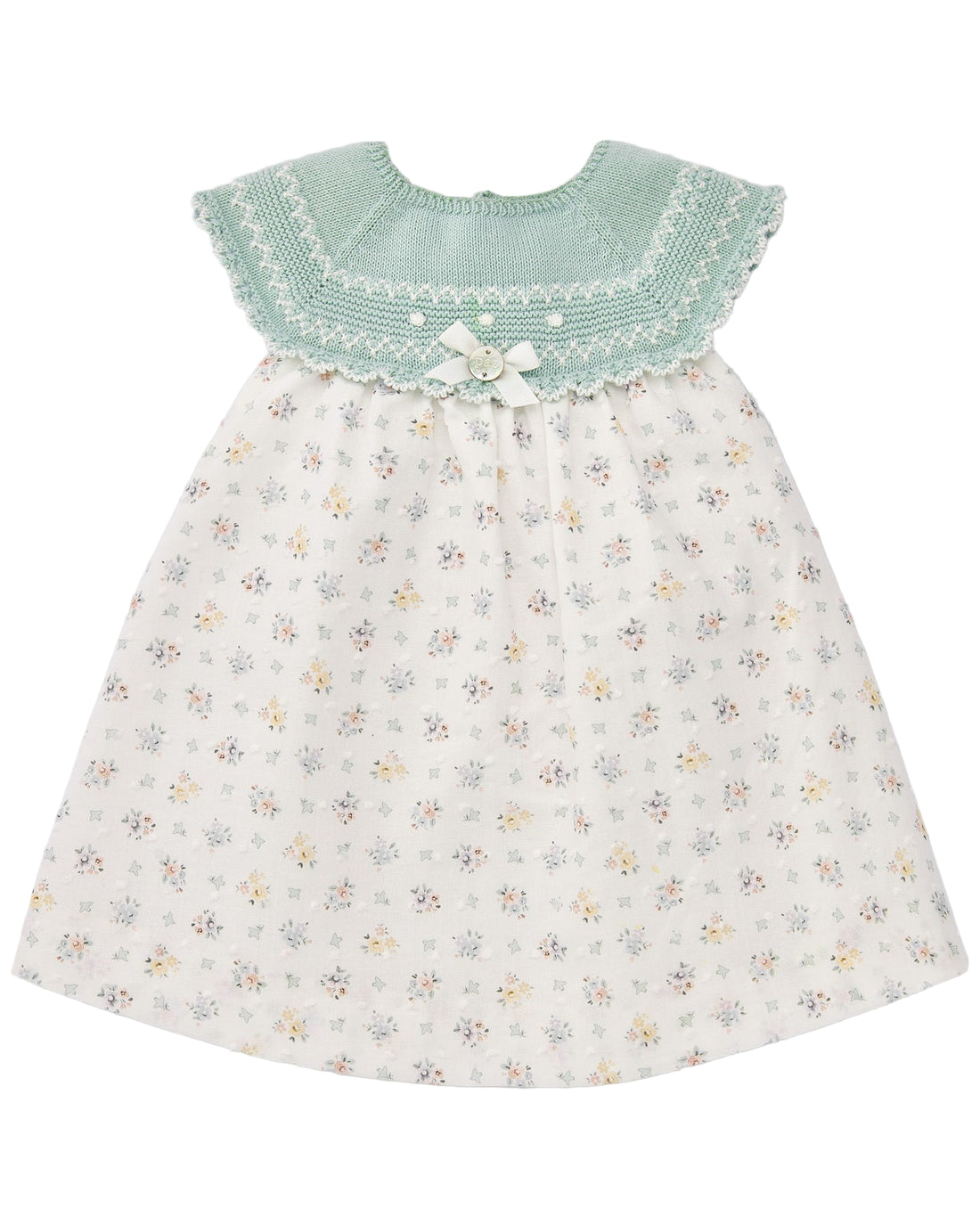 Knit Newborn Dress "Iris"