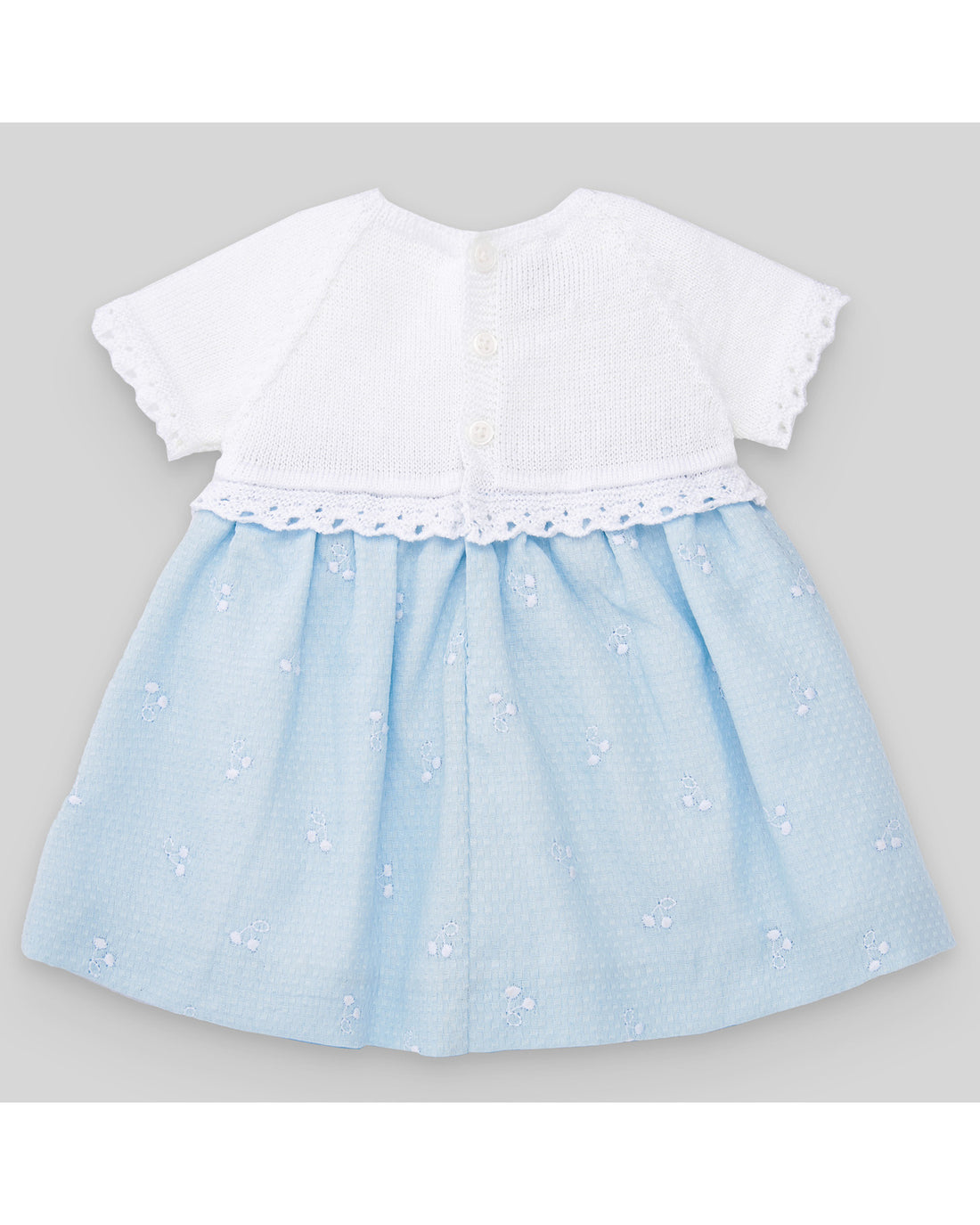 Paz Rodriguez - Knit Newborn Dress &quot;Lia&quot; | School&