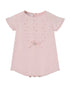 Knit Newborn Romper Pink Schoolsoutdesignerkidswear