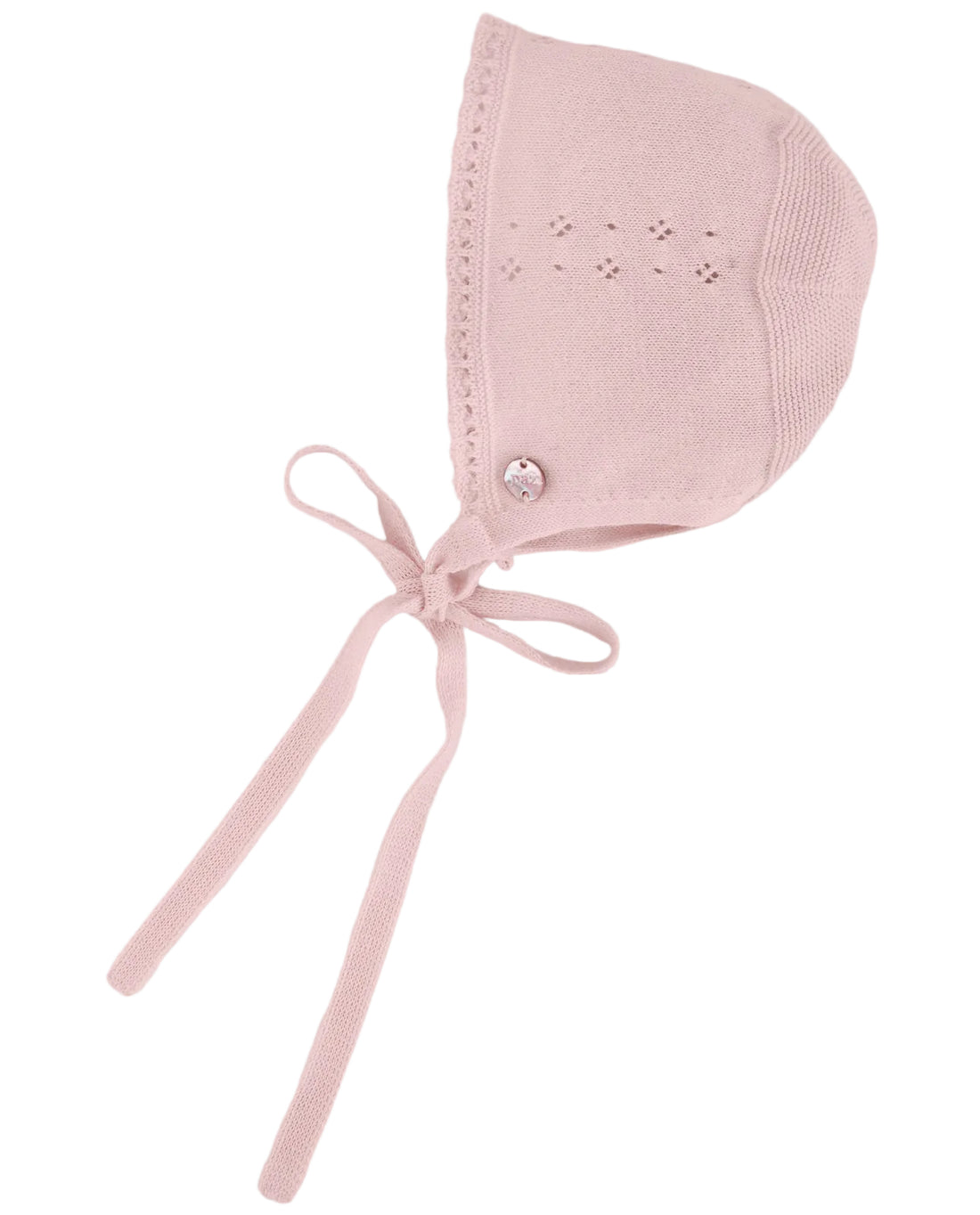 Knit Newborn Bonnet Pastel Pink Schoolsoutdesignerkidswear