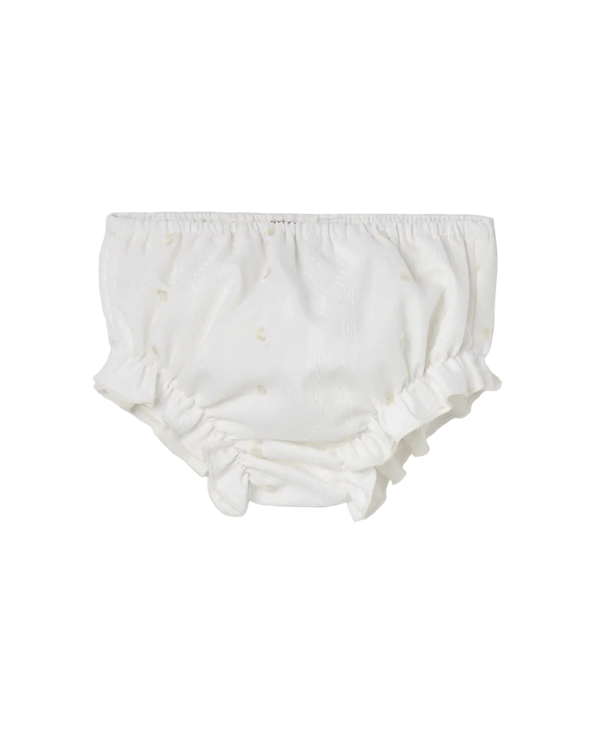 Woven Newborn Bloomers Cream Schoolsoutdesignerkidswear