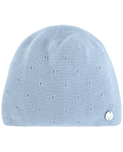 Knit Newborn Hat In Pastel Blue Paz Rodriguez