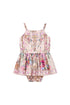 Casa De Fieras Babies Jump Dress With Frill Neck Camilla