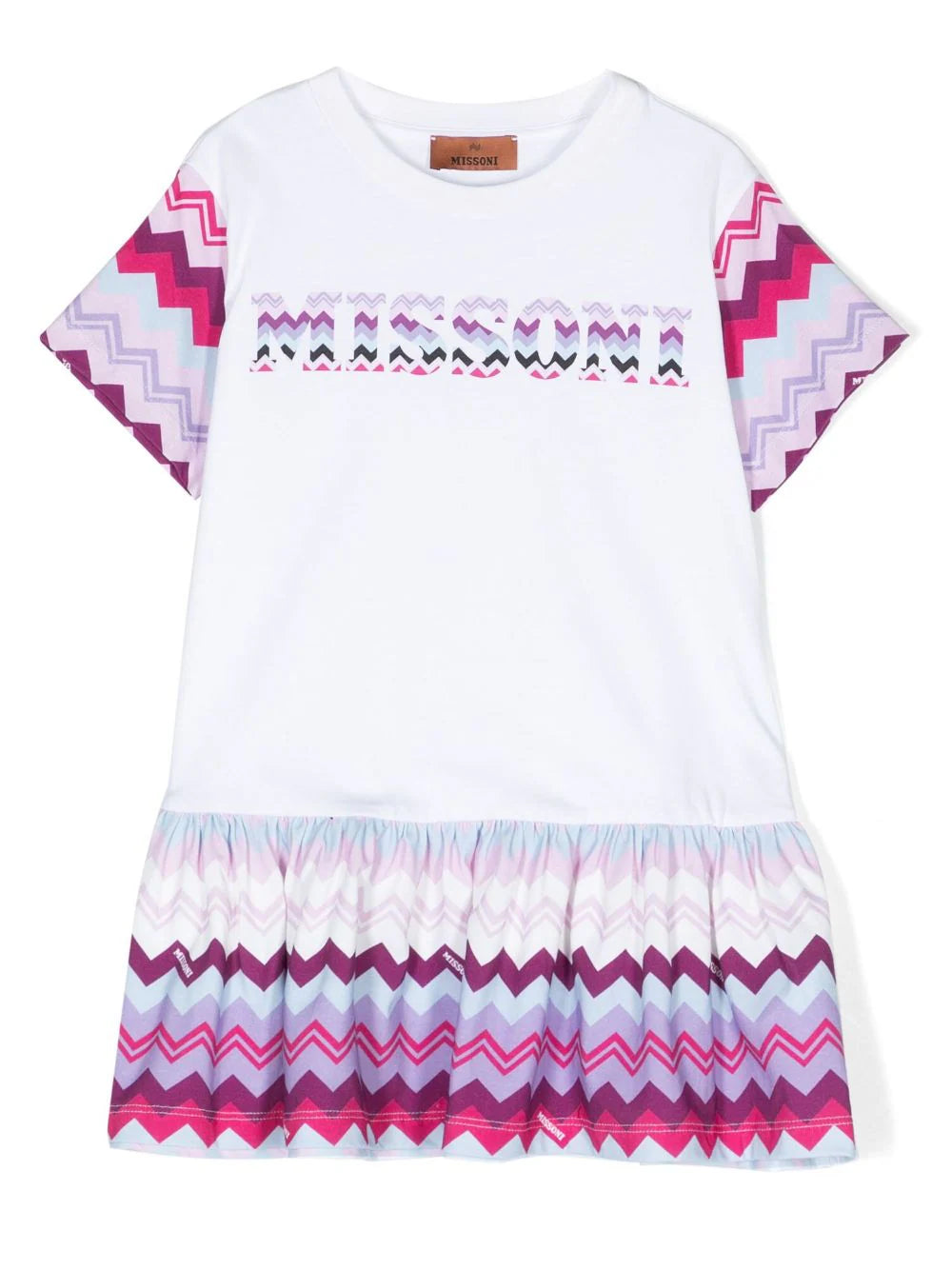 Missoni Kids Signature Zigzag-Print Cotton Dress