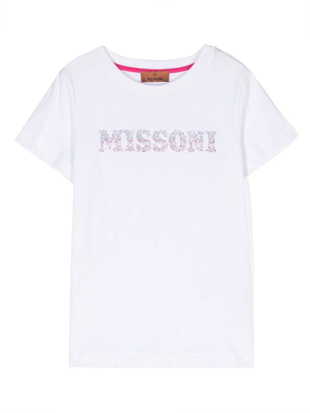 Missoni Kids Logo-Embellished Cotton T-Shirt