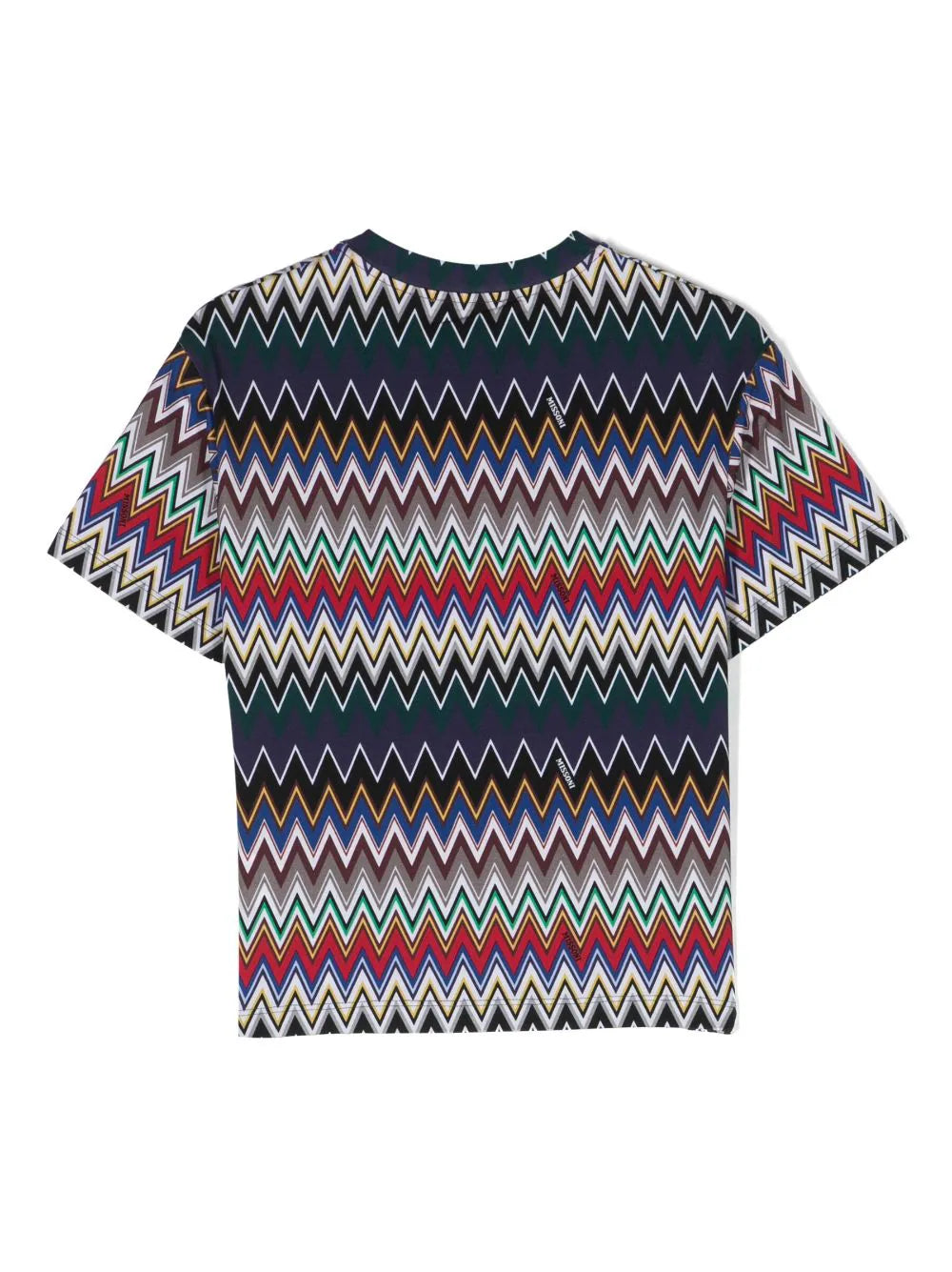 Missoni Kids Zigzag-Print Stretch-Cotton T-Shirt