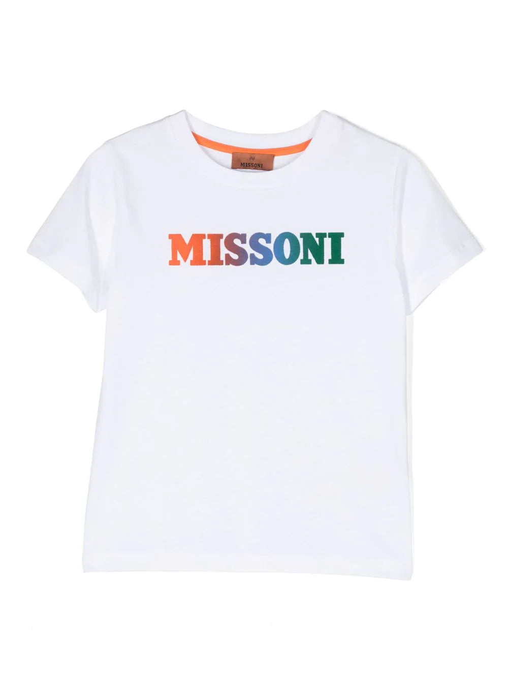 Missoni Kids Logo-Print Cotton T-Shirt