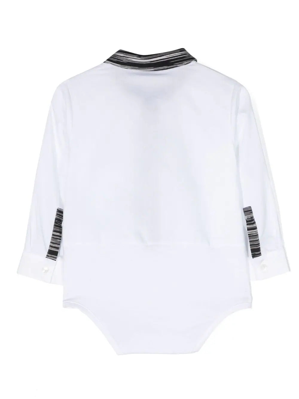 Missoni Kids Stripe-Print Trim Bodysuit