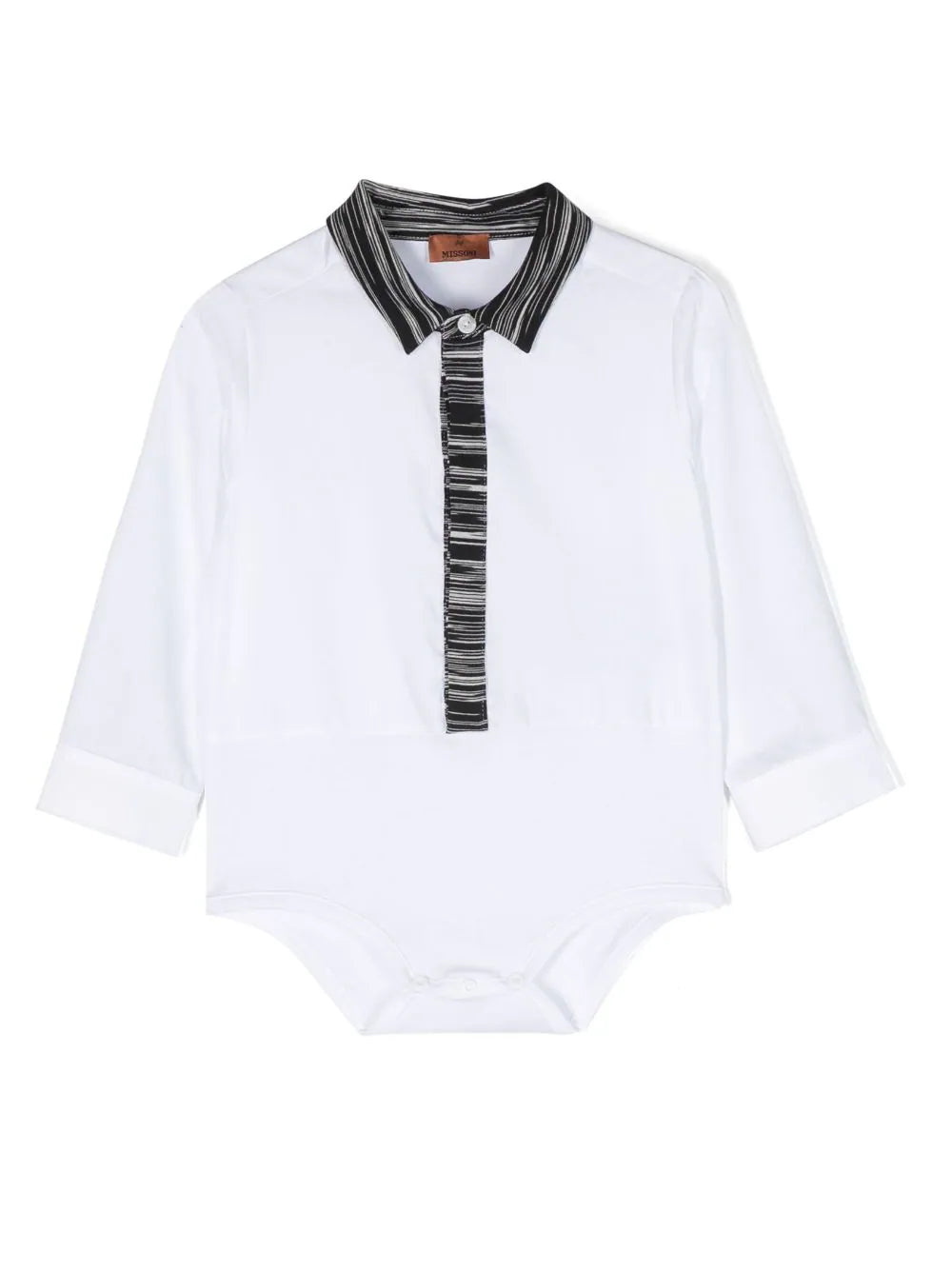 Missoni Kids Stripe-Print Trim Bodysuit