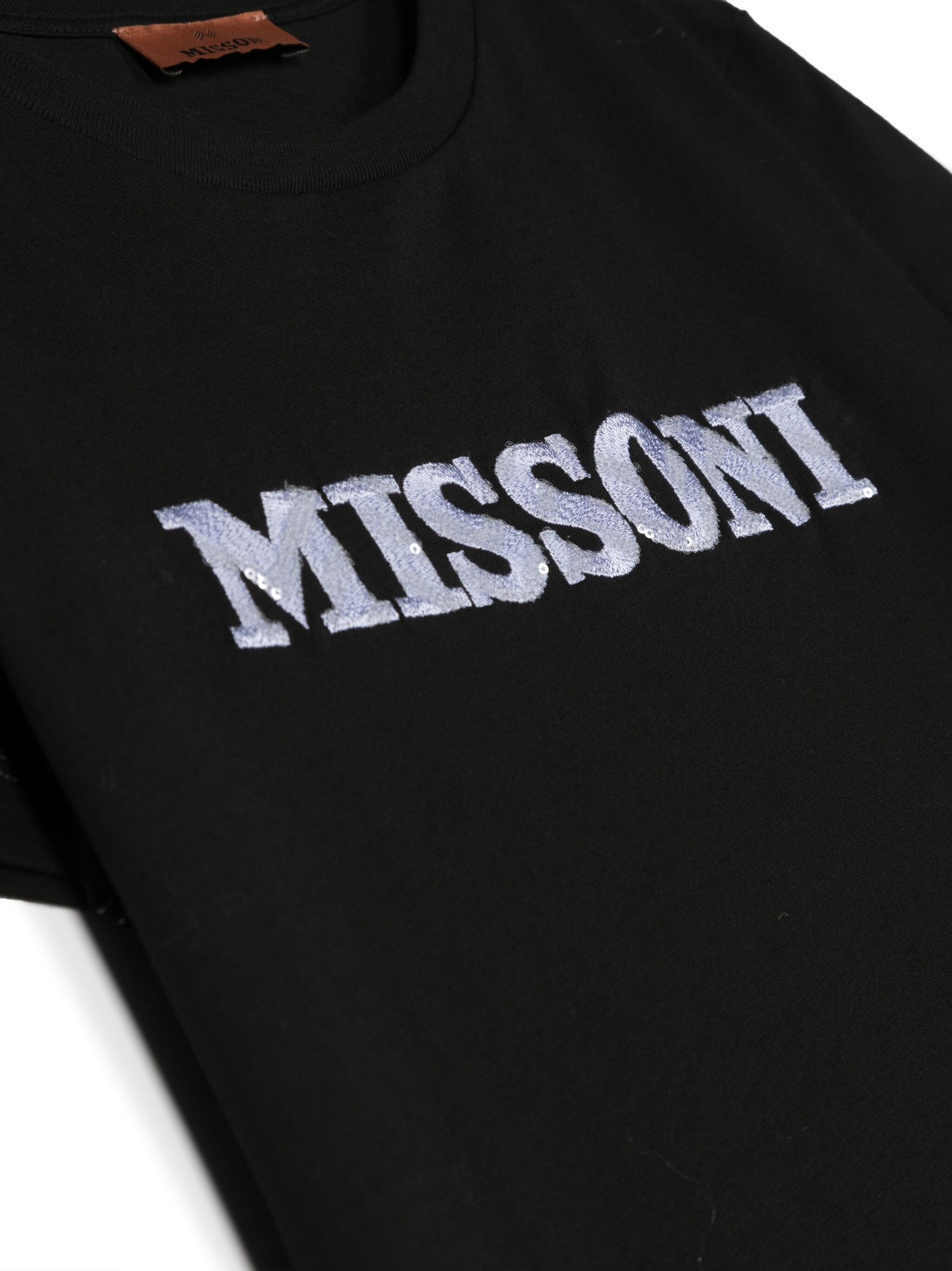 Missoni Kids Logo-Embroidered Cotton T-Shirt