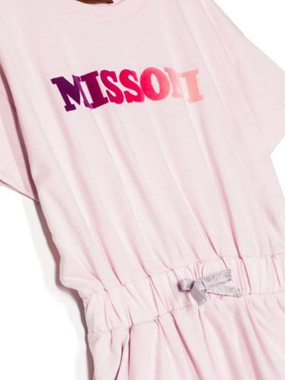 Missoni Kids Logo-Print Cotton Dress