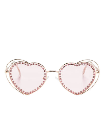 Heart Shape-Frame Sunglasses