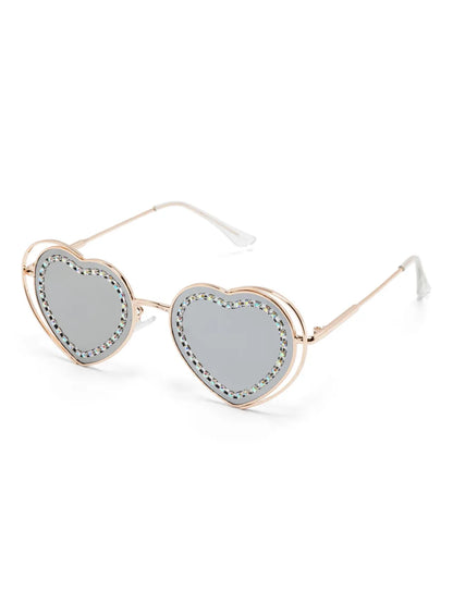 Heart Shape-Frame Sunglasses