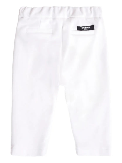 Baby Knitted Viscose-Blend Stretch Trousers