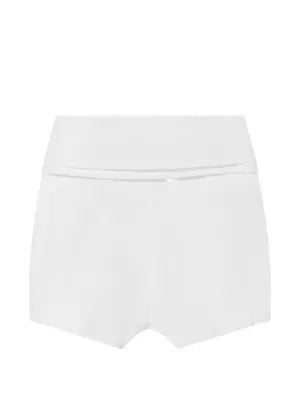 Set Woven Newborn Blouse And Shorts Cream/Cream Schoolsoutdesignerkidswear