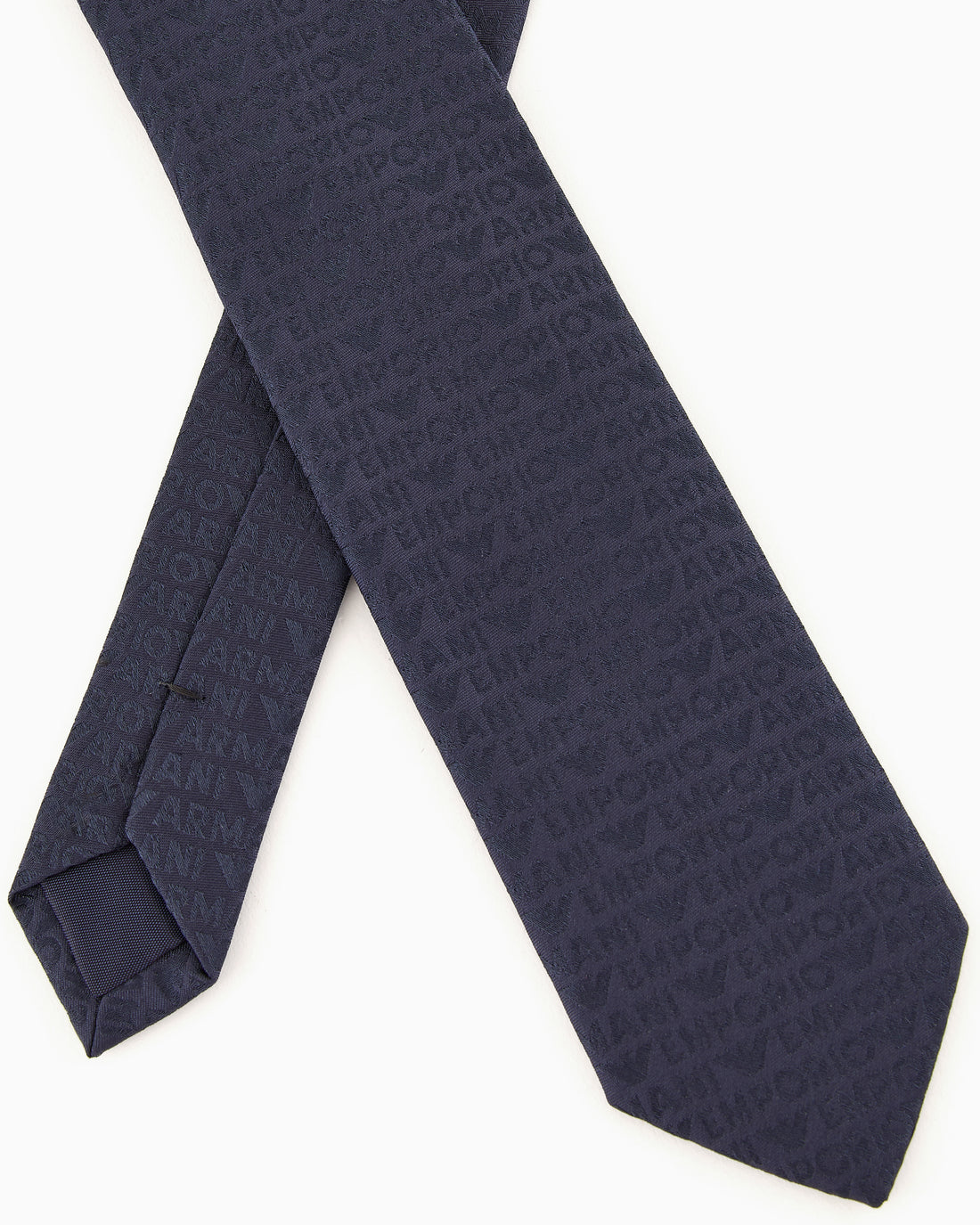 Emporio Armani Silk Woven Tie | Schools Out