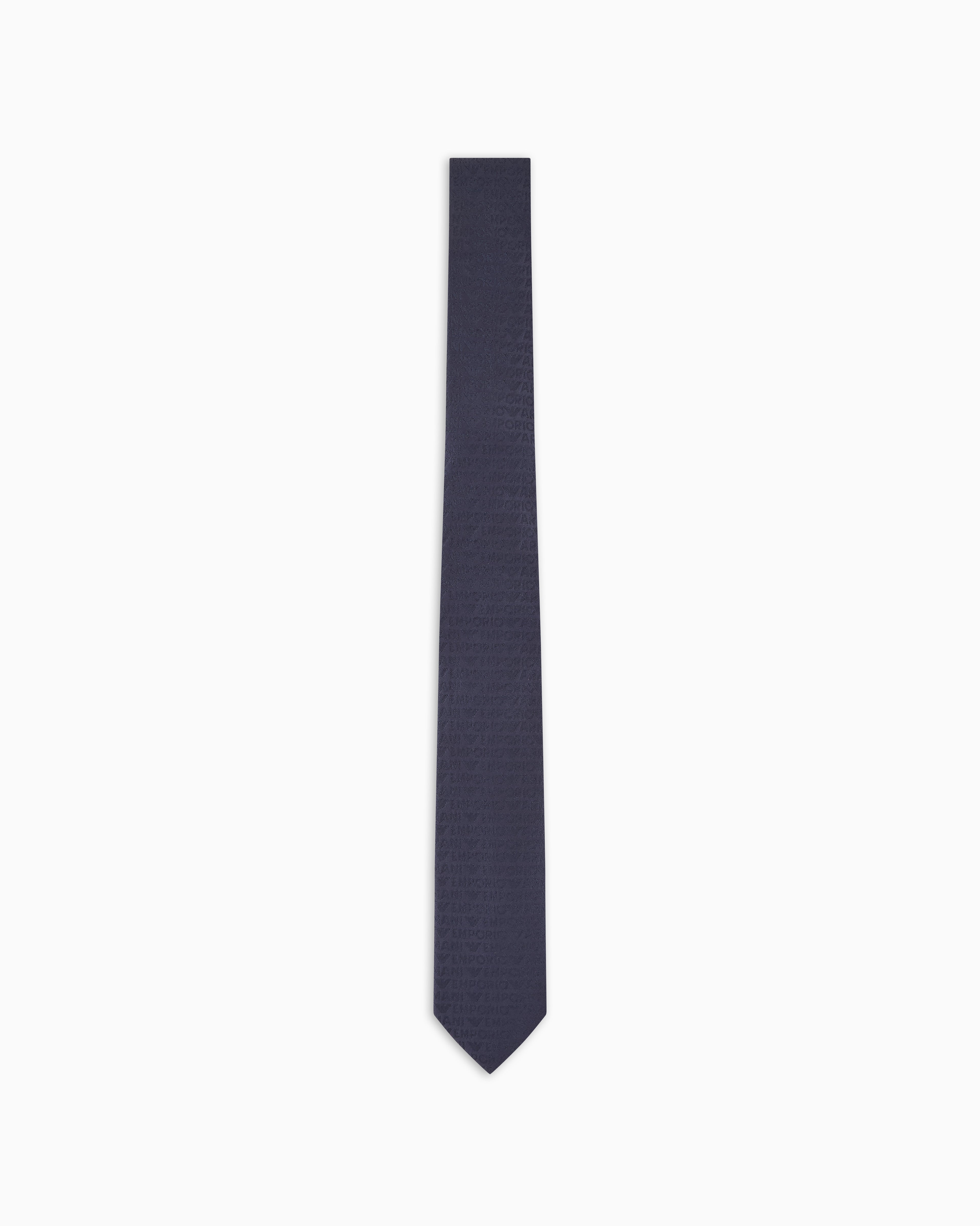 Emporio Armani Silk Woven Tie | Schools Out