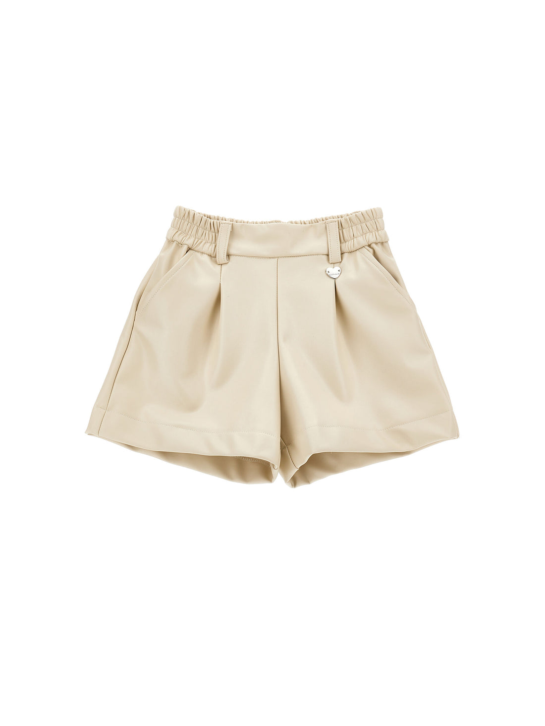 Pleated Elasticated Shorts